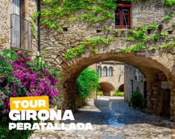 Ruina Prehistórica Ibérica + Girona + Pueblo Medieval