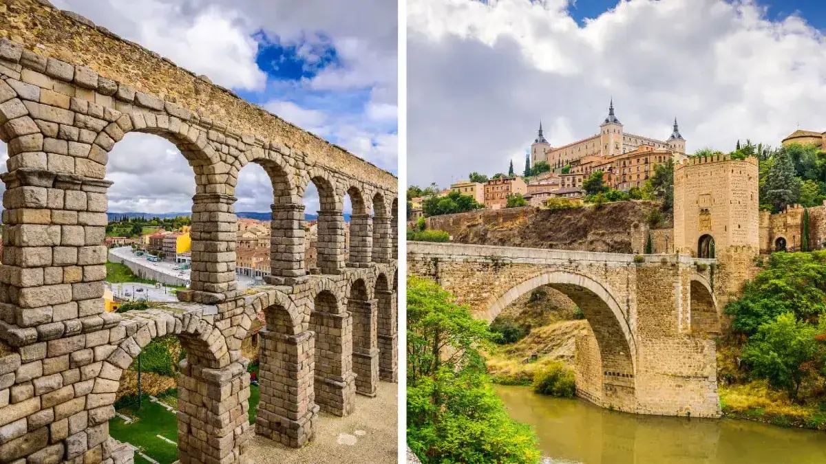 Segovia y Toledo ¿Se pueden visitar en el mismo día?